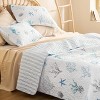 Christmas Quilt Set, Multicolor Patchwork Printed Pattern Christmas Bedding Set - 4 of 4