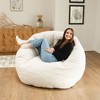Big Joe Cloudberry Foam-Filled Structured Bean Bag Chair - 2 of 4