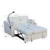 YONWAY Convertible Loveseat Sofa 3-in-1 Reclining Sleeper, Pull-out Couch Bed with USB Ports and Pillows for Living Room Office - 4 of 4