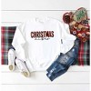 Simply Sage Market Women's Graphic Sweatshirt Leopard Plaid Christmas - 3 of 4
