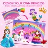 Klever Kits Princess Foil Art Kit - Mess-Free Coloring Foil Foam Stickers, Arts & Crafts, Travel Toys, Birthday Christmas Gift for Girls Boys Age 4+ - 4 of 4