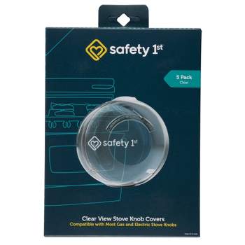 Safety 1st Clear View Stove Knob Covers 5pk