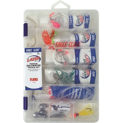 Eagle Claw Fluke Saltwater Tackle Kit