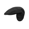 Wigens Men's Melton Wool Slim Ivy Cap with Ear Flaps - 2 of 4