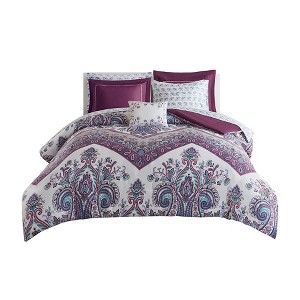 Gracie Mills Silvius Boho Complete Comforter Set with Bed Sheets - 1 of 4