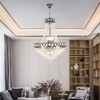 YIYIBYUS 14-Light Black Modern Crystal Chandelier for Bedrooms, Dining Room - 3 of 4