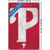 Trends International MLB Philadelphia Phillies - Logo 25 Unframed Wall Poster Prints - 3 of 4