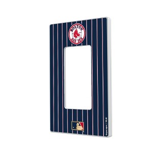 MLB Cooperstown East Teams Pinstripe Hidden-Screw Light Switch Plate for Single Rocker - 1 of 4
