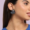 SOHI Women's Star Heart Stud Earrings - 3 of 4