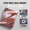 VEVOR Tarp 20x40 ft 16 Mil Extra Thick, Waterproof Poly Plastic Tarps Cover, Multi-Purpose Outdoor Tarpaulin with Grommets & Reinforced Edges - 4 of 4
