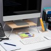 Mind Reader Modern Collection Plastic Catch All Tray & Pen Cup: Desk Organizer Set, Office & Pen Holder, Multicolored - 2 of 4