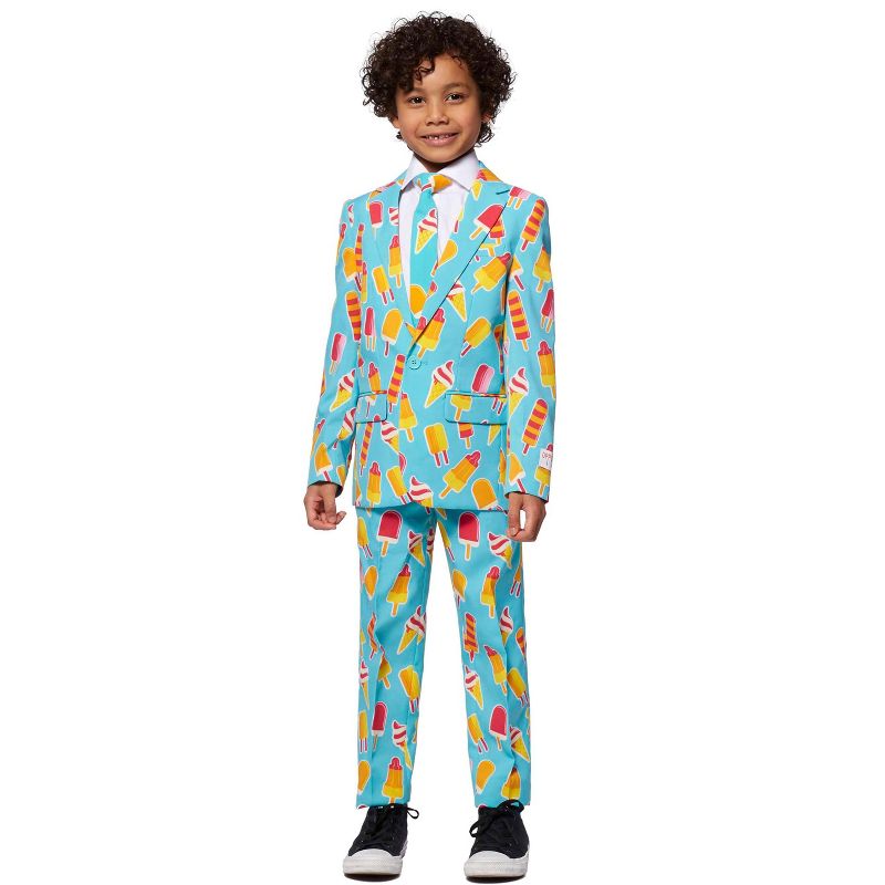 OppoSuits Printed Theme Party Boys Suits, 1 of 7