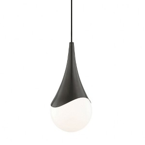 Mitzi Ariana 1 - Light Pendant in  Old Bronze Opal Glossy Glass Shade  Shade - 1 of 1