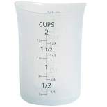 iSi Basics Silicone Flexible Clear Measuring Cup, 2 Cup