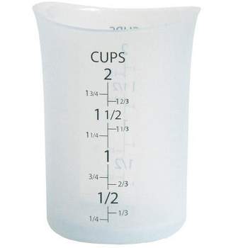 Unique Bargains Measuring Cup Including Ml Scale Ounce Scale Stainless  Steel Graduated Beaker With Handle For Lab Kitchen Liquids : Target