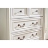 PAGED Wooden Rustic Drawer Dresser Storage Cabinet with Wooden Base and Riser Trim, Storage Dresser for Bedroom - 2 of 4