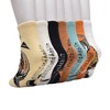 Boys' Jurassic 7 Days Of Cozy Socks - Ivory - 4 of 4
