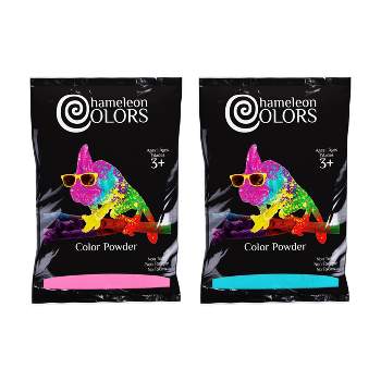 Chameleon Colors Gender Reveal Powder - Easy-Open Bags of Color Chalk Powder - 2 Pack of 1 Lb Bags