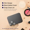 Glamlily [2 Pack] Case Compatible With Mighty Patch Acne Dots - Black Impresa Zit Stickers Case for Mighty Hero Patch - 2 of 4