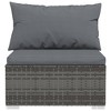 vidaXL Garden Lounge Set Grey, Anthracite - 4 of 4