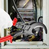 VEVOR Ratcheting Cable Cutter, 11" Wire Cutter Heavy Duty with Gloves, Strong Silicon-Manganese Spring Steel Blade, Red - 2 of 4