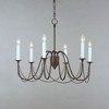 Maxim Lighting Plumette 6 - Light Chandelier in  Chestnut Bronze - 2 of 4