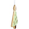Northlight 4.5" Green and Gold Christmas Tree Hanging Ornament - 2 of 4
