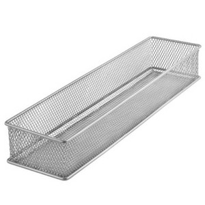YBM Home Silver Mesh Drawer and Desk Organizer Tray - 1 of 2