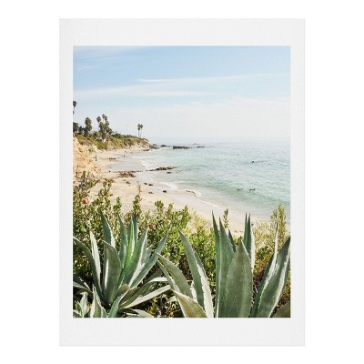  11" x 14" Bree Madden Laguna Coast Unframed Wall Art - Deny Designs 