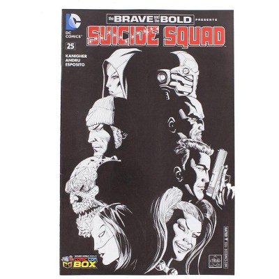 Toynk DC Comics Suicide Squad #25 B&W Cover