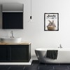 Stupell Industries Bunnies & Laundry Basket Black Framed Floater Canvas Wall Art - 2 of 4