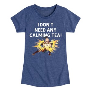 Girls' - Avatar: The Last Airbender - Zuko Calming Tea Fitted Short Sleeve Graphic T-Shirt - 1 of 4