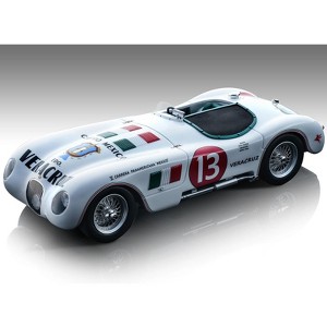 Jaguar C-Type #13 Francisco Ibarra - Fernando Pinal "Carrera Panamericana" (1954) "Mythos Series" 1/18 Model Car by Tecnomodel - 1 of 3