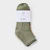 Women's Ultra Soft Everyday Rib-Knit 4pk Ankle Socks - Auden™ 4-10 - 2 of 3