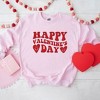 Simply Sage Market Women's Graphic Sweatshirt Happy Valentine's Day Heart - 3 of 4