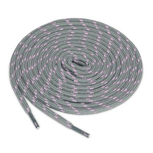 INSPIRE CHIC Core Non-slip Wear-resistant Round Shoelaces for Hiking Walking Shoes 3 Pairs - 1 of 4