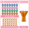 Joyfy 28 Packs I Pick Your Nose Pencil & Sharpener with Valentines Card for Kids Party Favor, Classroom Exchange Prizes, Valentine’s Greeting Cards - 2 of 4