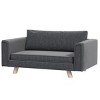 LAOTIES Raised Dog Sofa Bed for Small And Medium Dogs,Elevated Pet Couch with Removable Cushions And Anti Slip Legs - 4 of 4