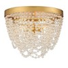 Crystorama Lighting Fiona 3 - Light Flush Mount in  Antique Gold - 4 of 4