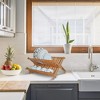 Royal Craft Wood Bamboo 2 Tier Dish Drying Rack - 3 of 4