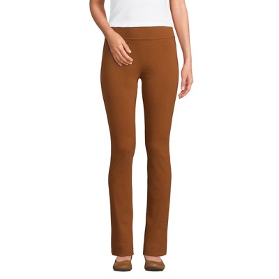 Lands' End Women's Starfish Mid Rise Slim Leg Pants