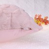 Unique Bargains Soft Plush Decorative Throw Solid Striped Pillow Covers 2 Pcs - 4 of 4
