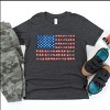 The Juniper Shop American Bow Flag Coquette Youth Short Sleeve Tee - 4 of 4