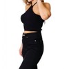 Women's Ribbed Halter Neck Top - Basic Bae - image 3 of 4