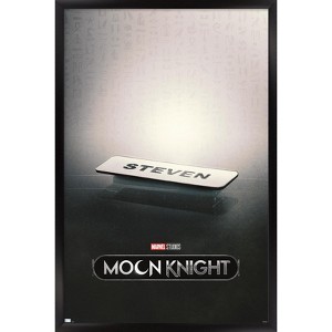 Trends International Marvel Moon Knight - Steven Name Tag One Sheet Framed Wall Poster Prints - 1 of 4