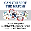 MasterPieces Officially Licensed NCAA Auburn Tigers Spot It Game for Kids and Adults - 3 of 3