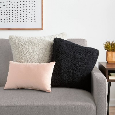18x18 Multi Room Essentials Diagonal Stripes Decorative Square Throw Pillow Target 1 Pack