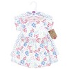 Touched by Nature Infant and Toddler Girls Organic Cotton Short-Sleeve Dresses, Flower Market - 2 of 4