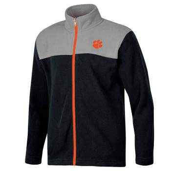 NCAA Clemson Tigers Boys' Fleece Full Zip Jacket