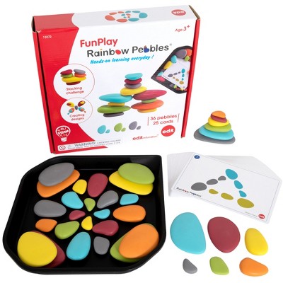 Edx Education FunPlay Rainbow Pebbles